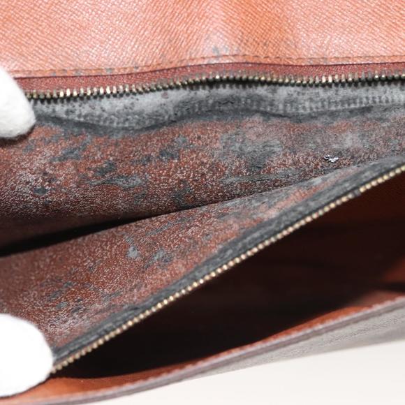 LOUIS VUITTON Monogram Porte Envelope Clutch Bag M51801 LV Auth BA2713 - Picture 11 of 16